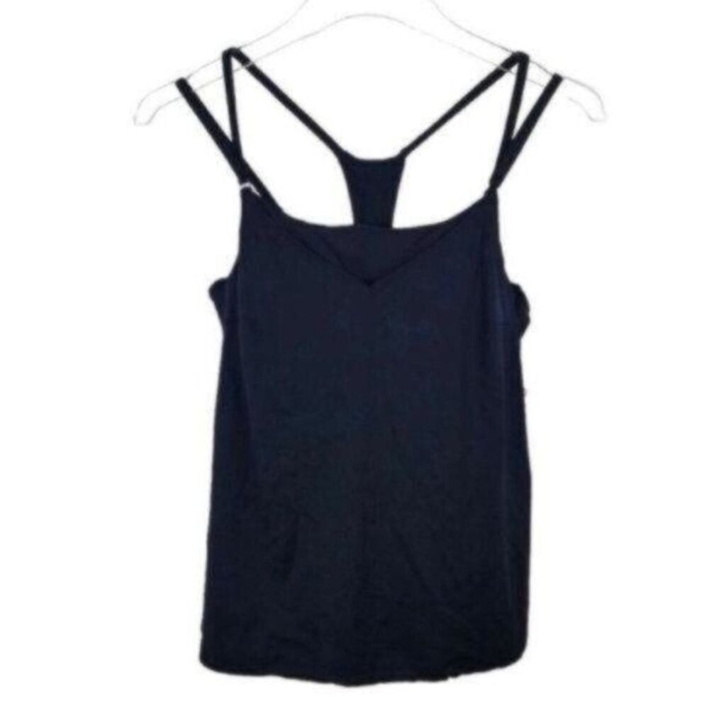 Athleta Seascape Tankini Swim Tank UPF 50+ Black Beach Vacation Pool 34 B/C New - Picture 5 of 9